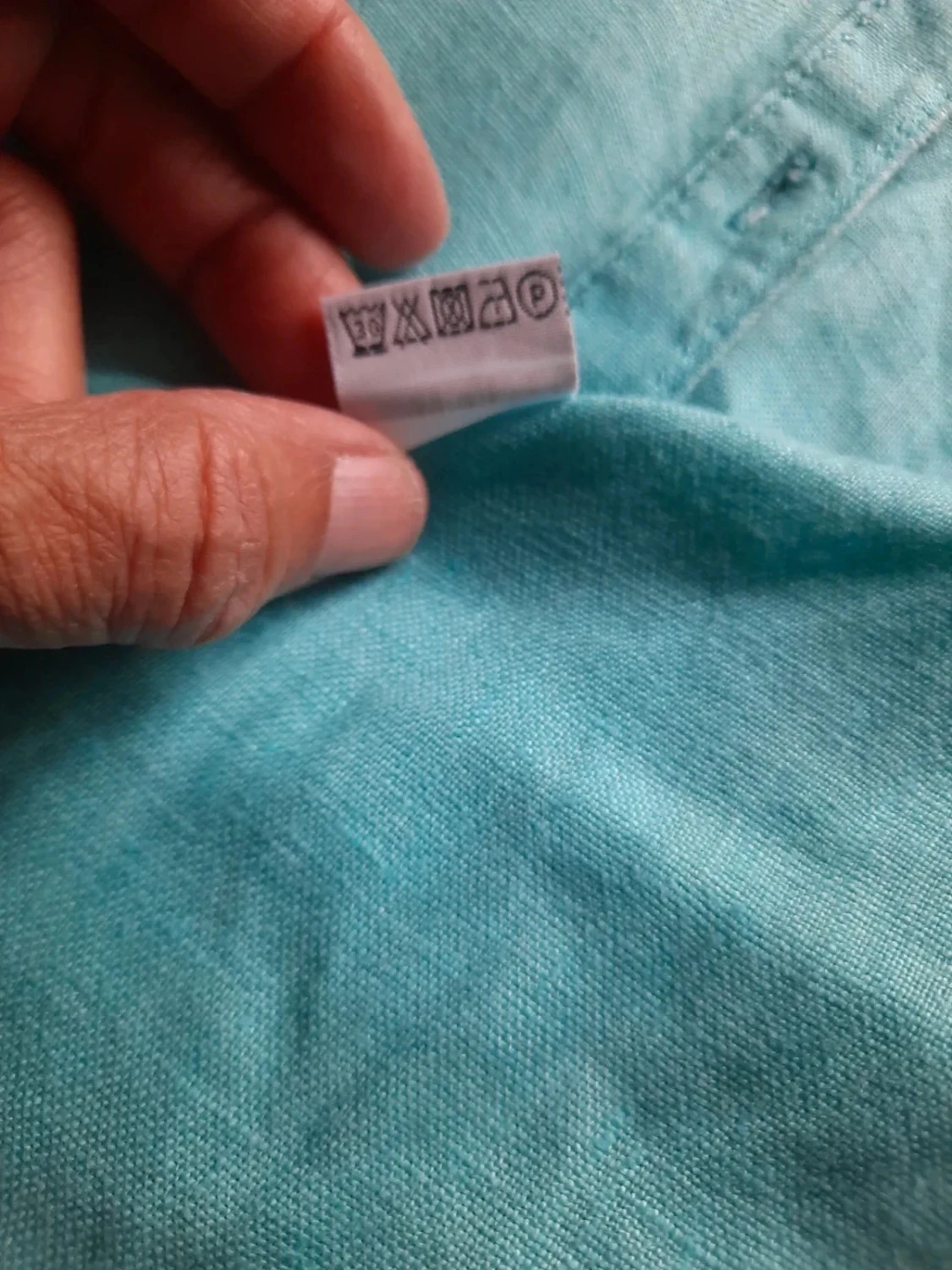 🥀Chemisier en lin épais, femme Taille 48.Jodhpur. – photo 8